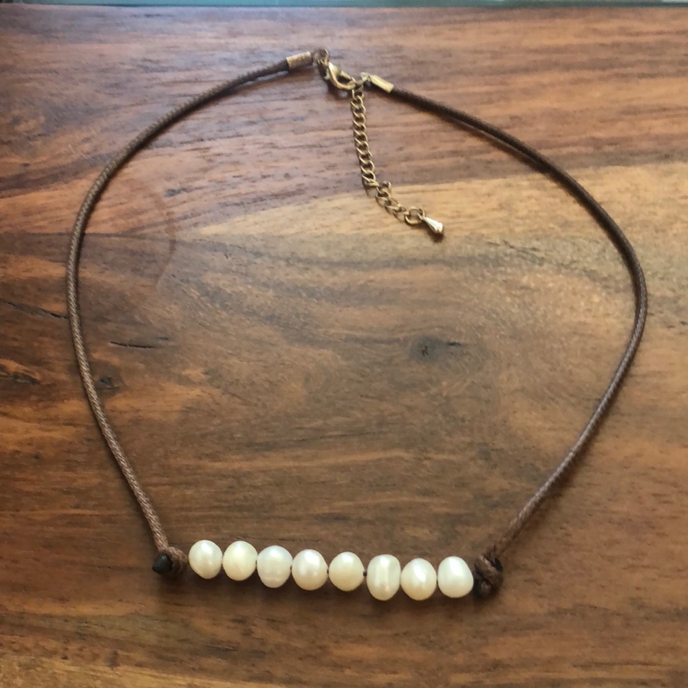 Faux Pearl Necklace